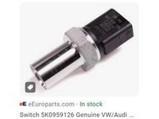 ZPY nyomáskapcsoló, klímaberendezés - 5K0959126 - TothCarparts