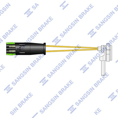 Hi-Q figyelmezető kontaktus, fékbetétkopás - SWS2600 - TothCarparts