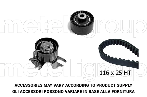 METELLI Fogasszíjkészlet - 29-0119 - TothCarparts