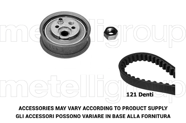 KWP Fogasszíjkészlet - TW212 - TothCarparts