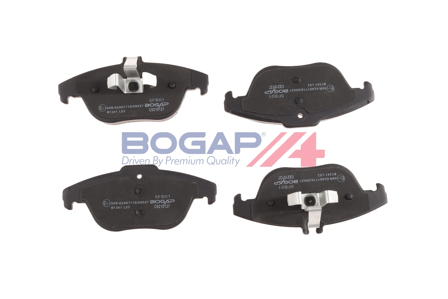 BOGAP fékbetétkészlet, tárcsafék - C8210127 - TothCarparts