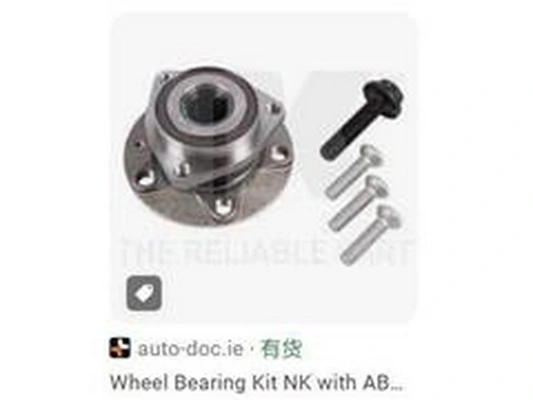 ZPY kerékcsapágy készlet - 8V0 498 625A - TothCarparts