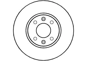 ABTEX féktárcsa - BD1080V - TothCarparts