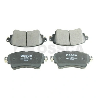 OSSCA fékbetétkészlet, tárcsafék - 71208 - TothCarparts