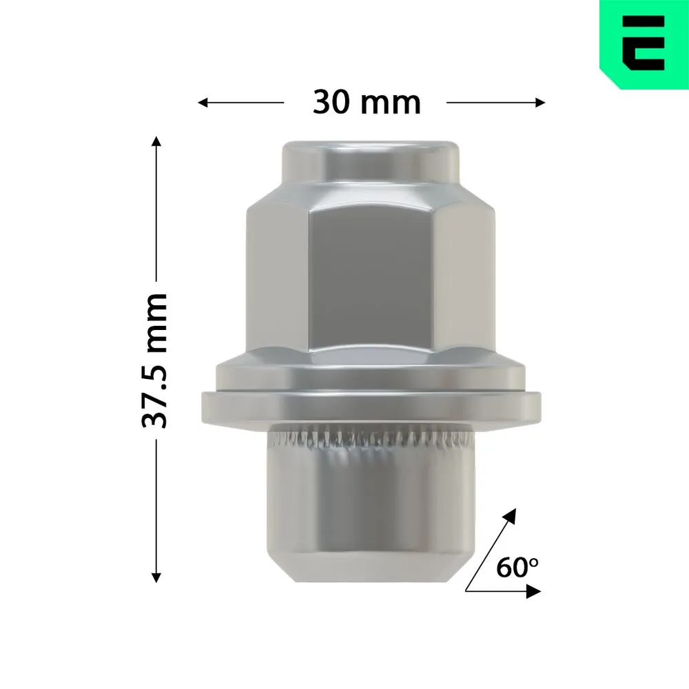OPTIMAL kerékanya - OP-UWN10007-1 - TothCarparts