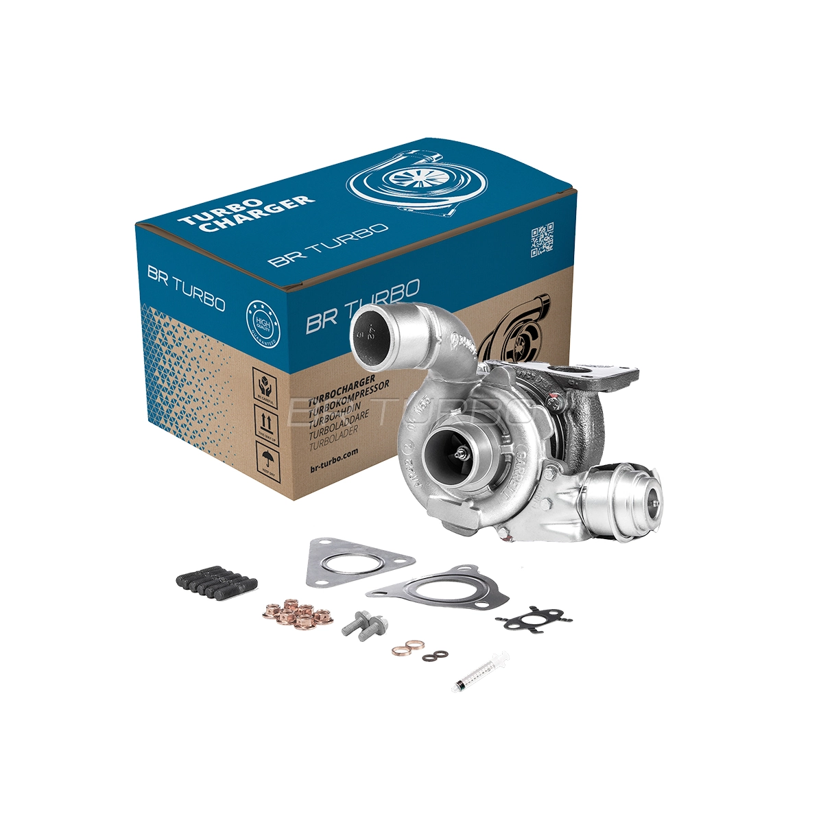 BR Turbo töltő, feltöltés - 708639-5001RSM - TothCarparts