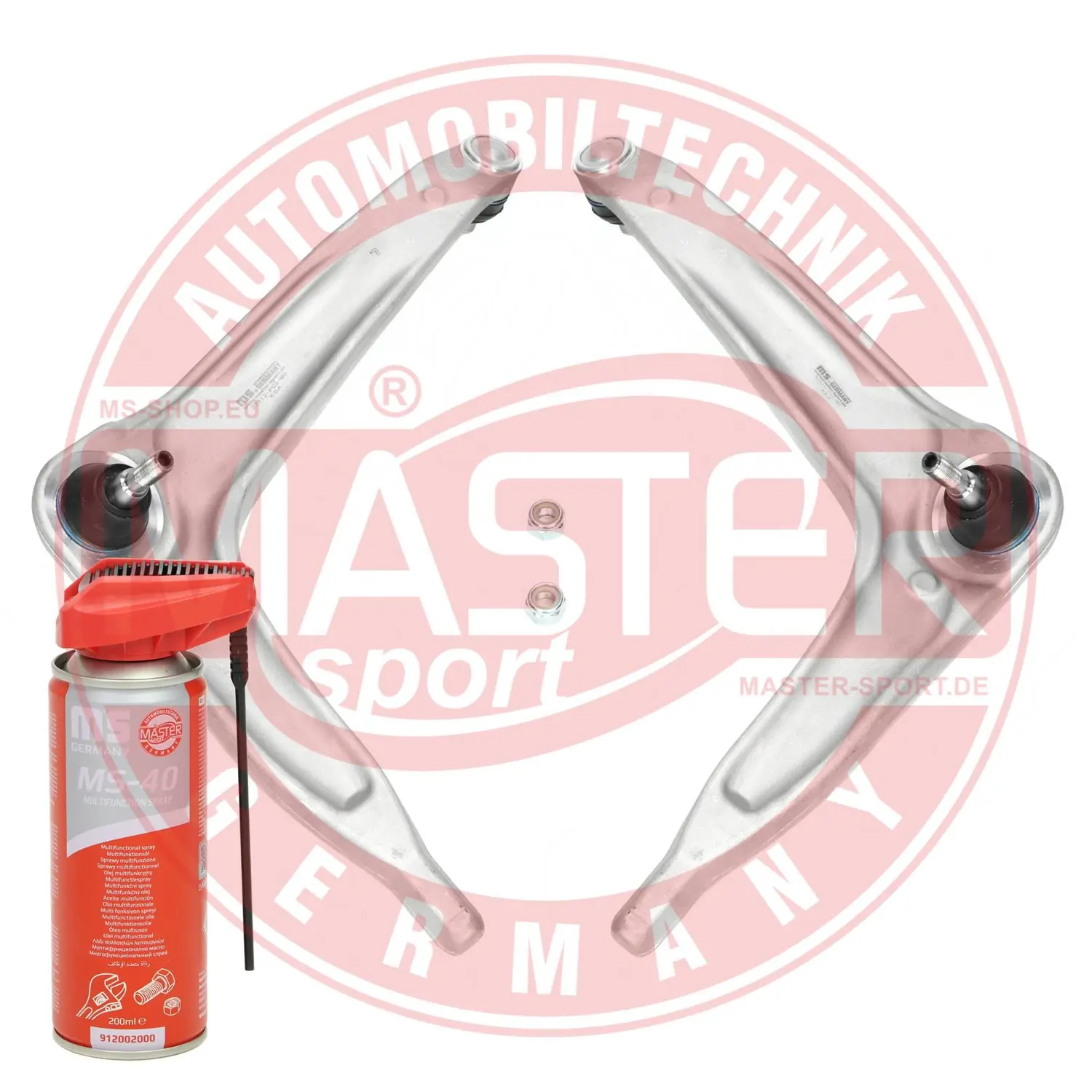 MASTER-SPORT GERMANY Vezetőkarkészlet, kerékfelfüggesztés - 37041-KIT-MSP - TothCarparts