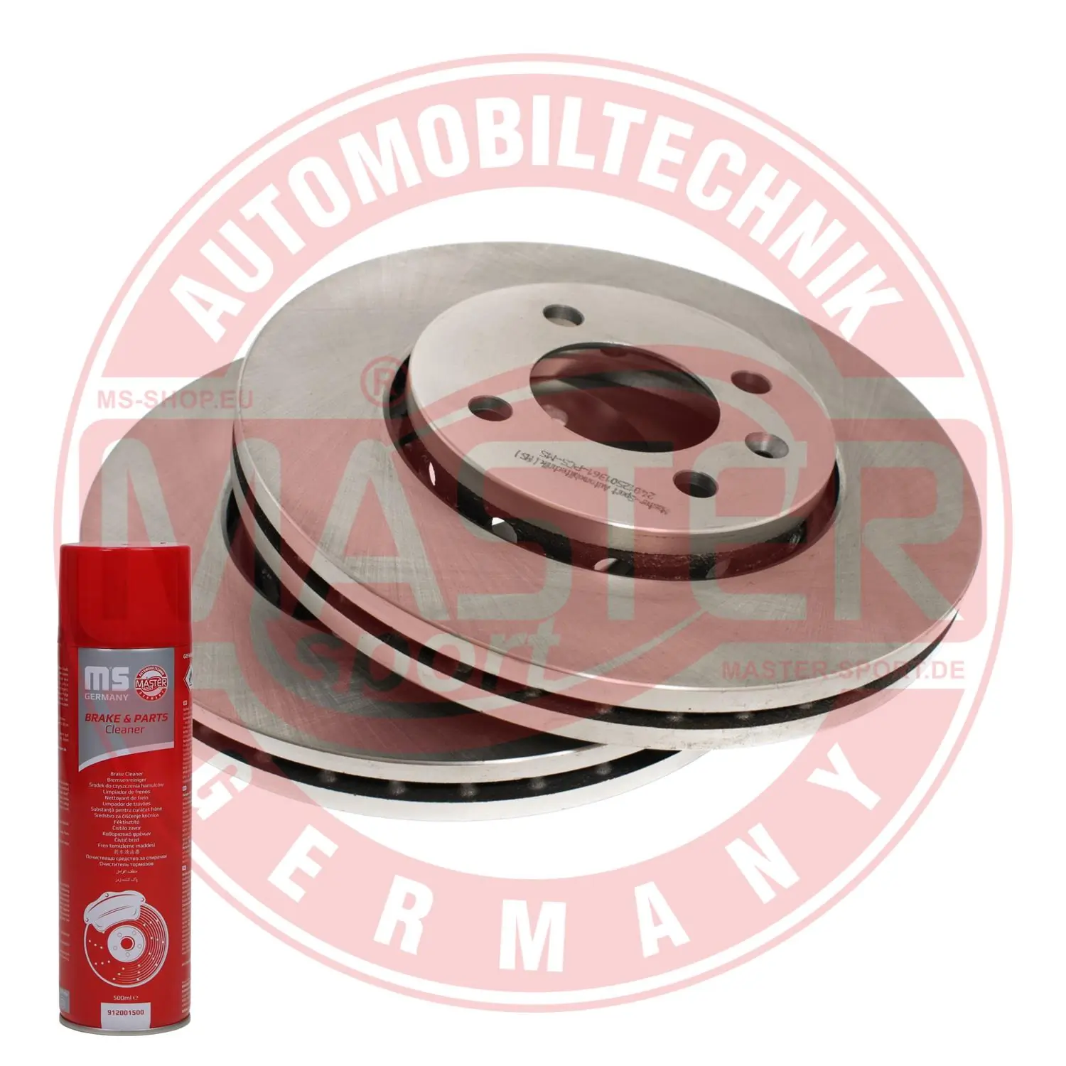 MASTER-SPORT GERMANY féktárcsa - 24012501361-SET-MSP - TothCarparts
