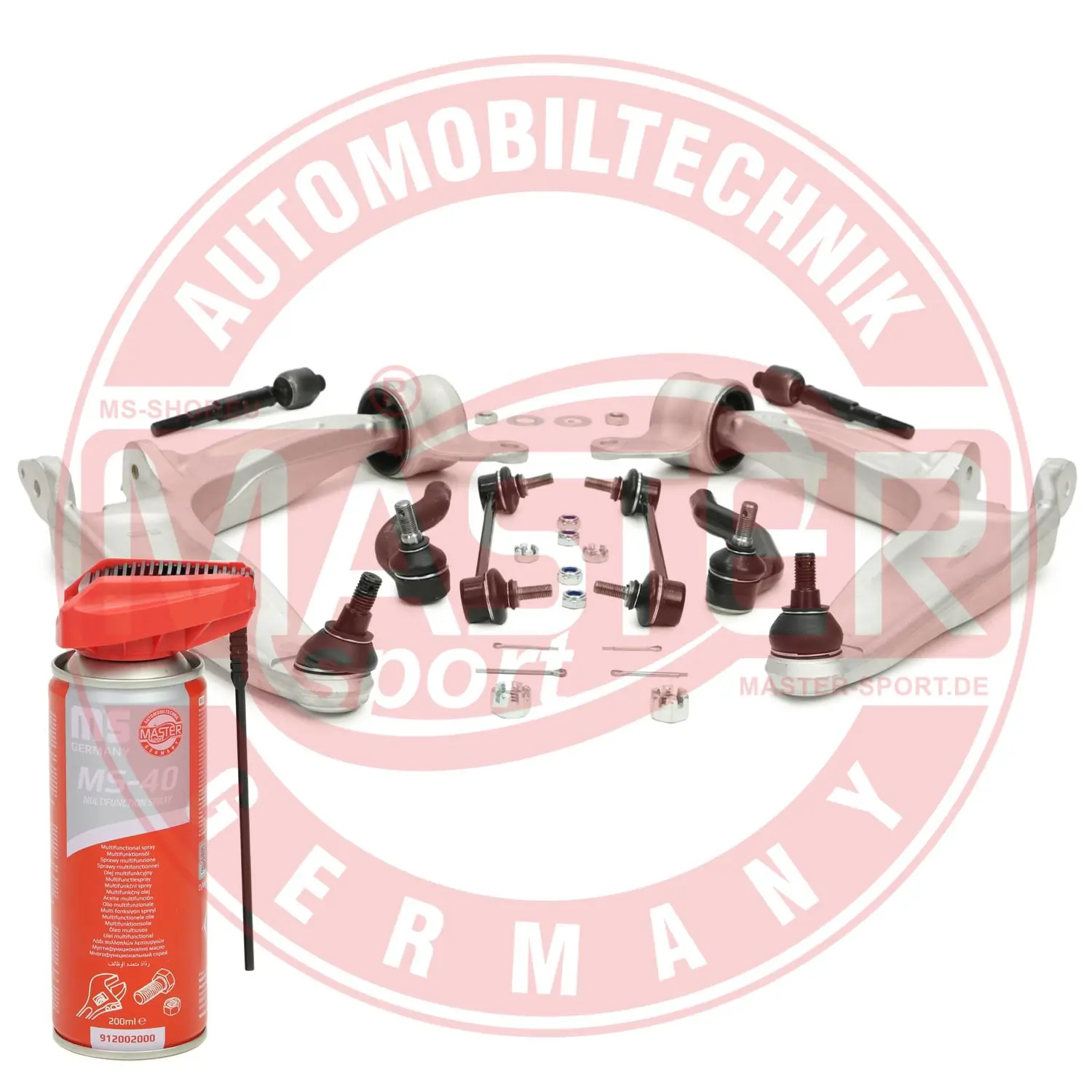 MASTER-SPORT GERMANY Vezetőkarkészlet, kerékfelfüggesztés - 37050-KIT-MSP - TothCarparts