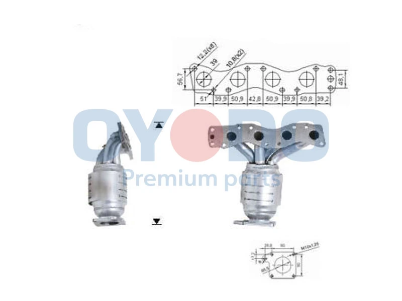 Oyodo katalizátor - 10N0159-OYO - TothCarparts