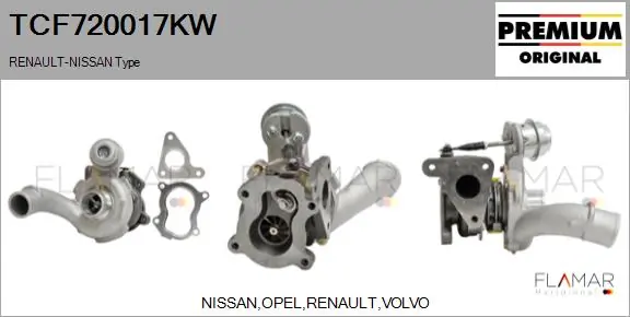 FLAMAR töltő, feltöltés - TCF720017KW - TothCarparts