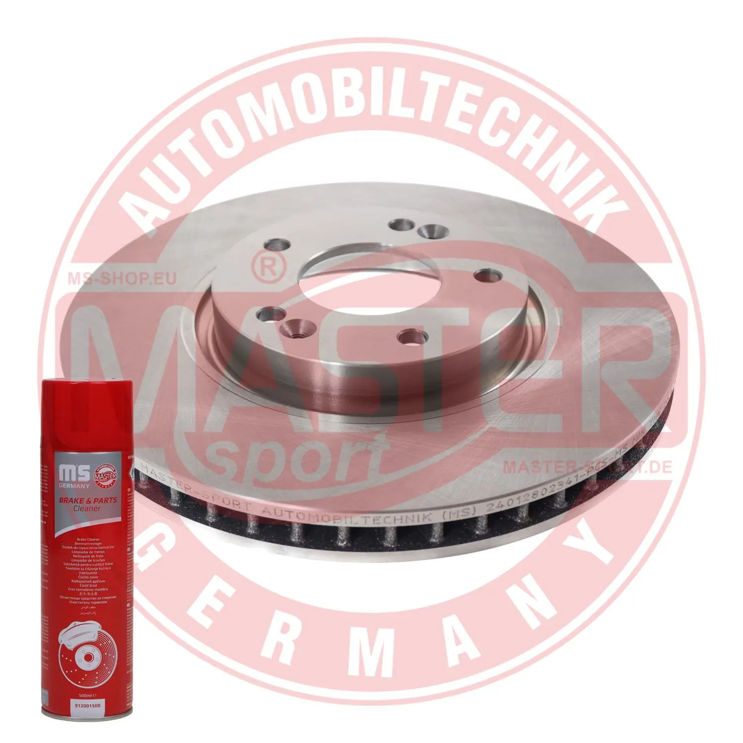 MASTER-SPORT GERMANY féktárcsa - 24012802341-PCS-MSP - TothCarparts