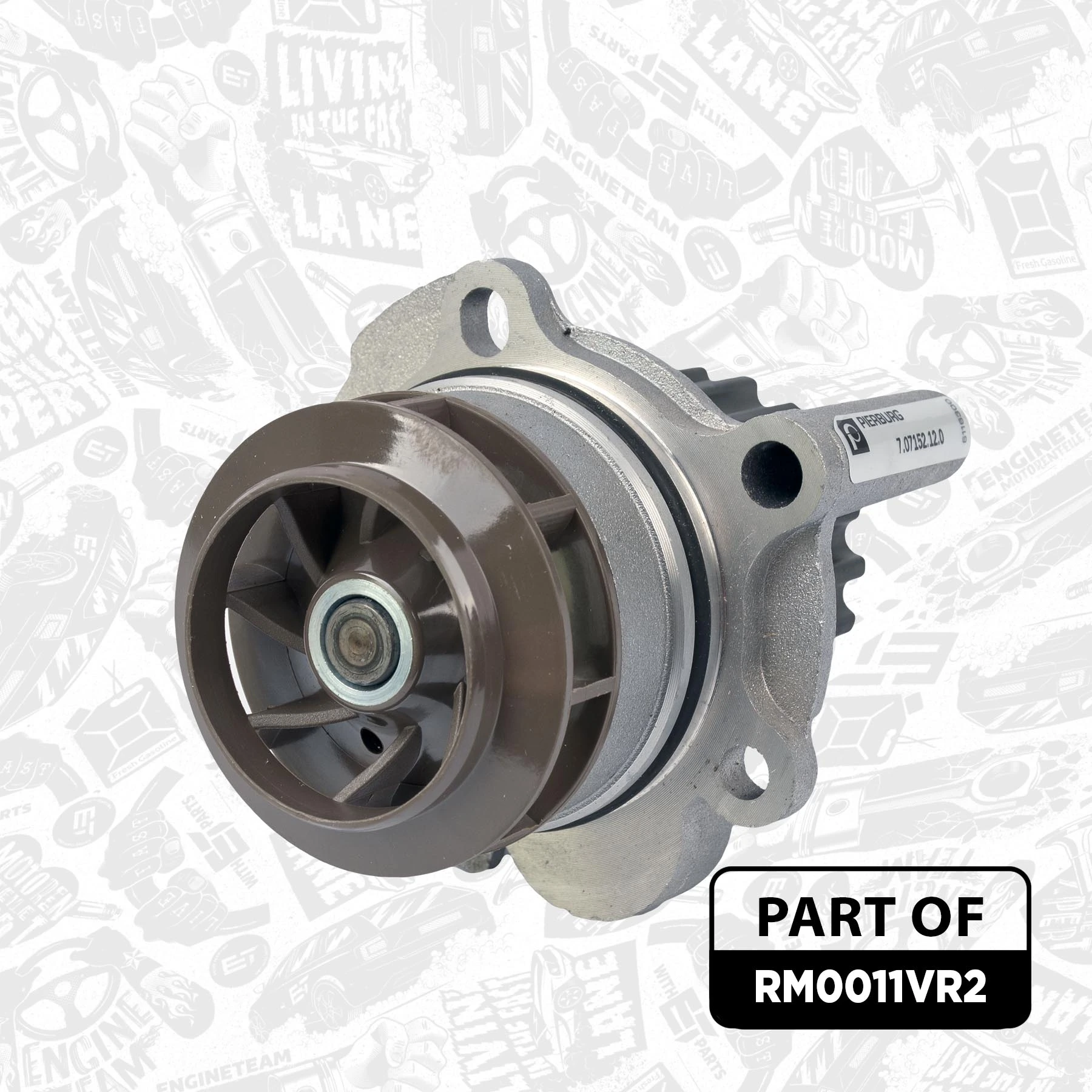 ET ENGINETEAM Vízpumpa + fogasszíj készlet - RM0011VR2 - TothCarparts
