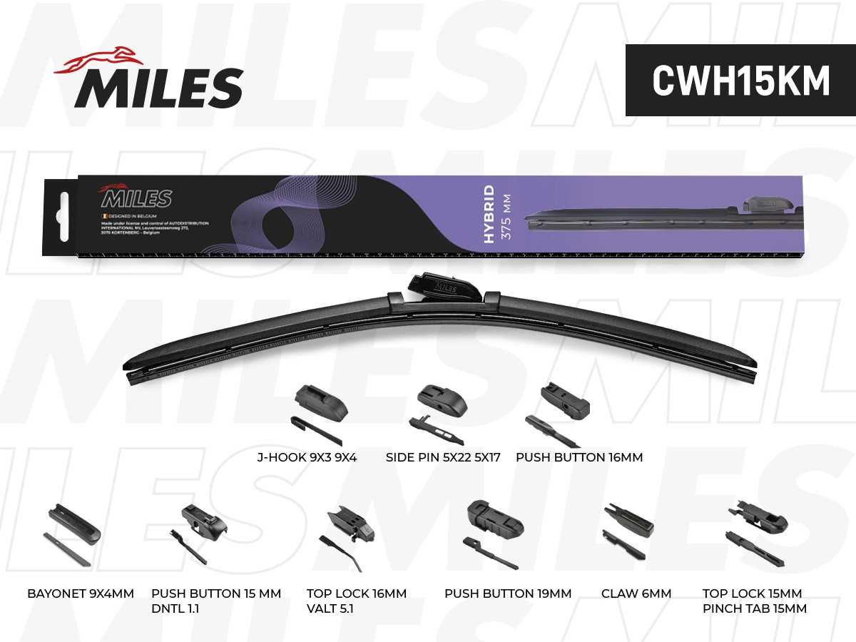 MILES törlőlapát - CWH15KM - TothCarparts