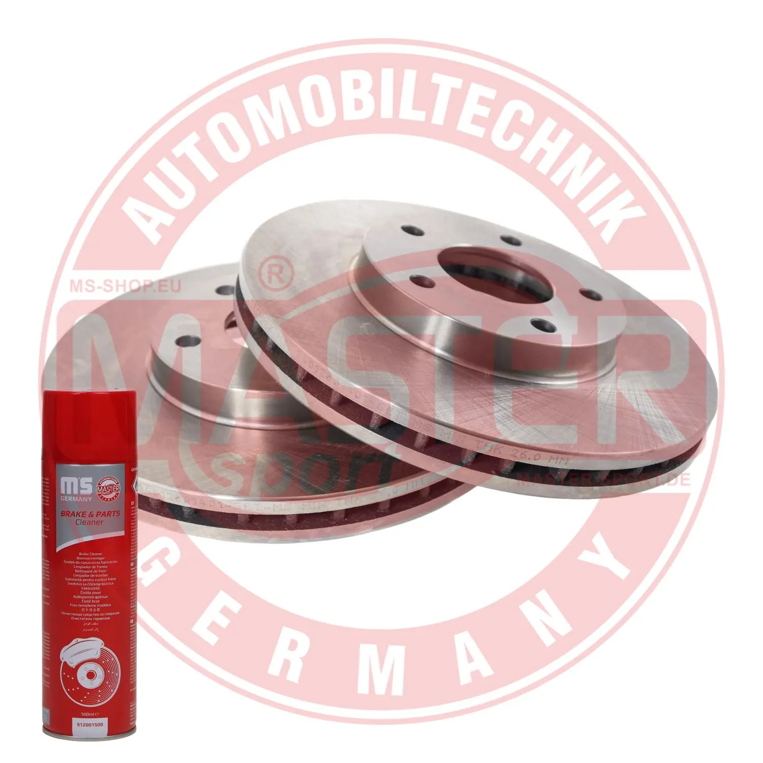 MASTER-SPORT GERMANY féktárcsa - 24012801401-SET-MSP - TothCarparts
