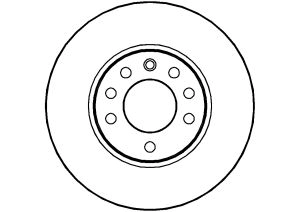 ABTEX féktárcsa - BD826V - TothCarparts