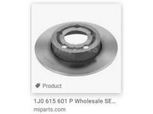 ZPY féktárcsa - 1J0 615 601 P - TothCarparts