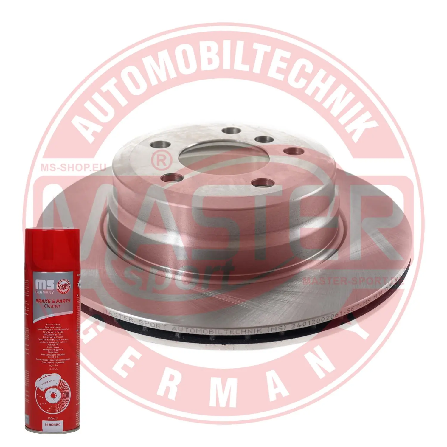 MASTER-SPORT GERMANY féktárcsa - 24012002061-PCS-MSP - TothCarparts