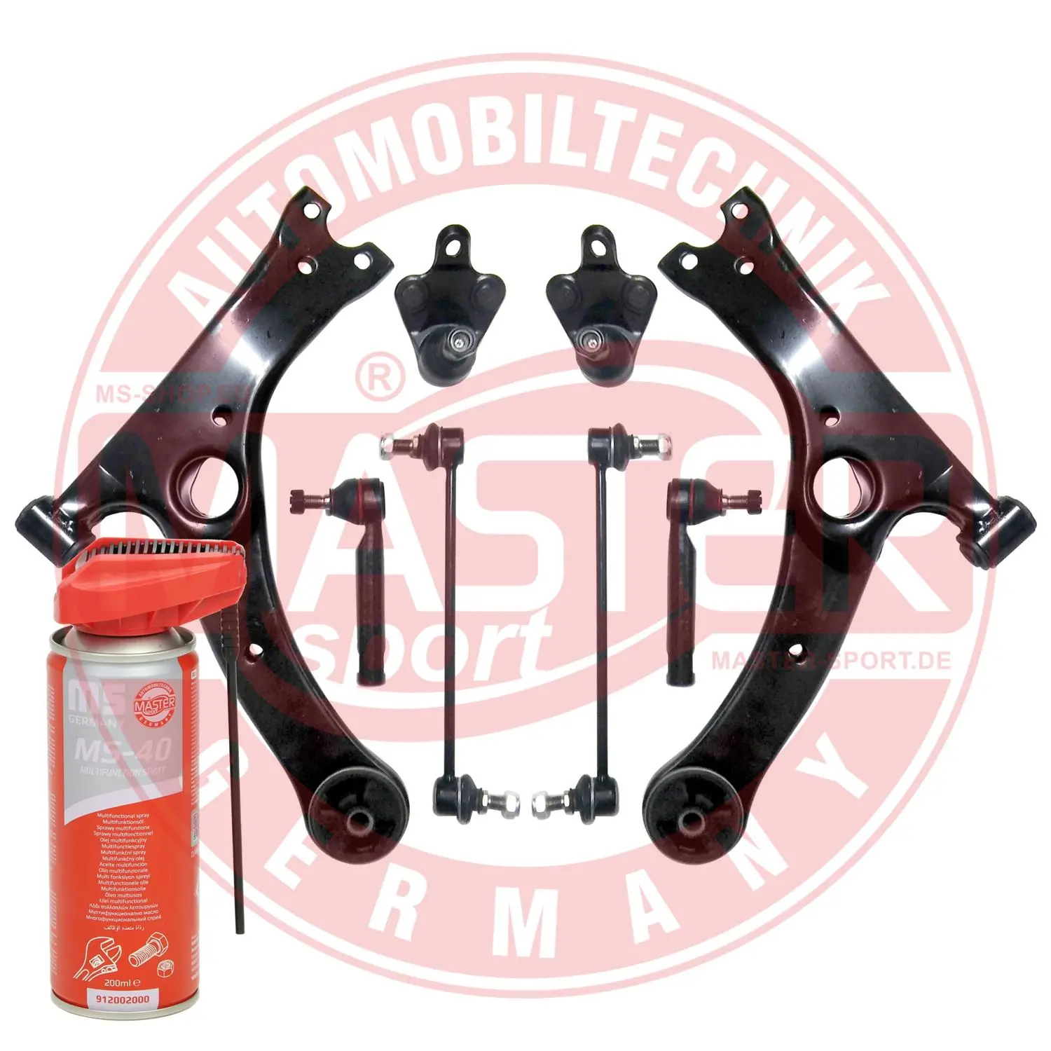 MASTER-SPORT GERMANY Vezetőkarkészlet, kerékfelfüggesztés - 36902-KIT-MSP - TothCarparts