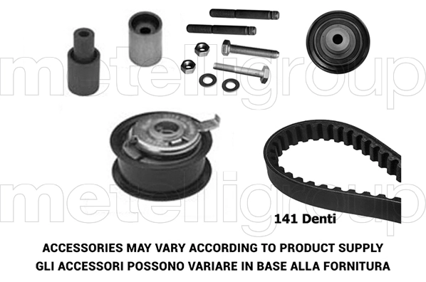 METELLI Fogasszíjkészlet - 29-0016 - TothCarparts