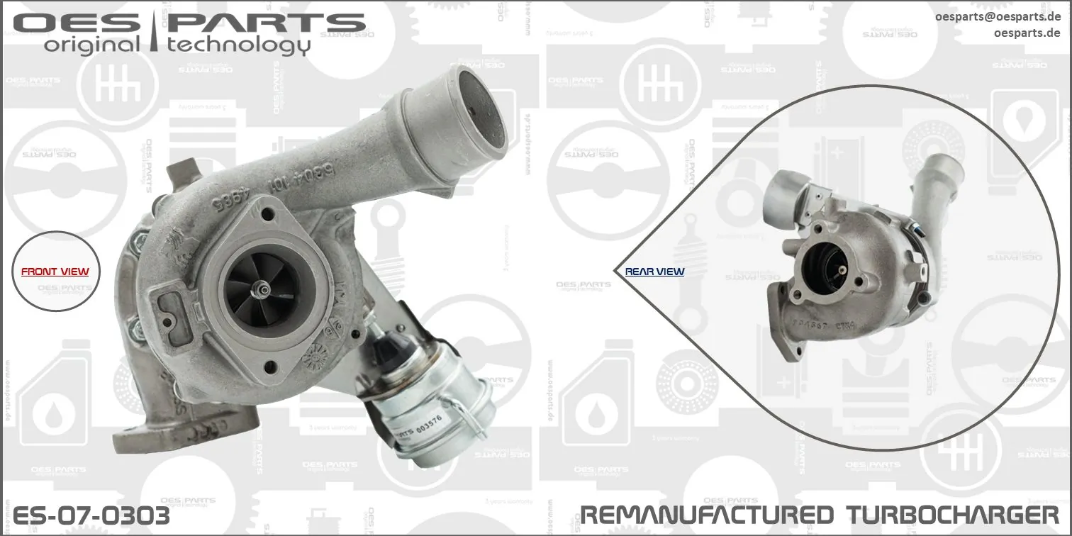 OES PARTS töltő, feltöltés - ES-07-0303 - TothCarparts