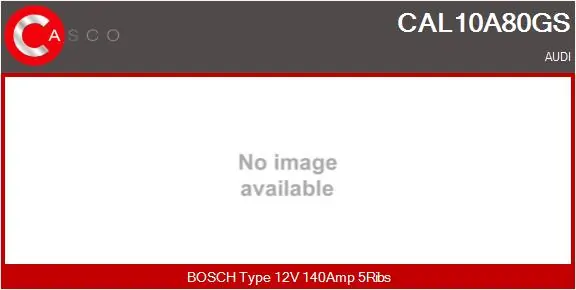 CASCO generátor - CAL10A80GS - TothCarparts