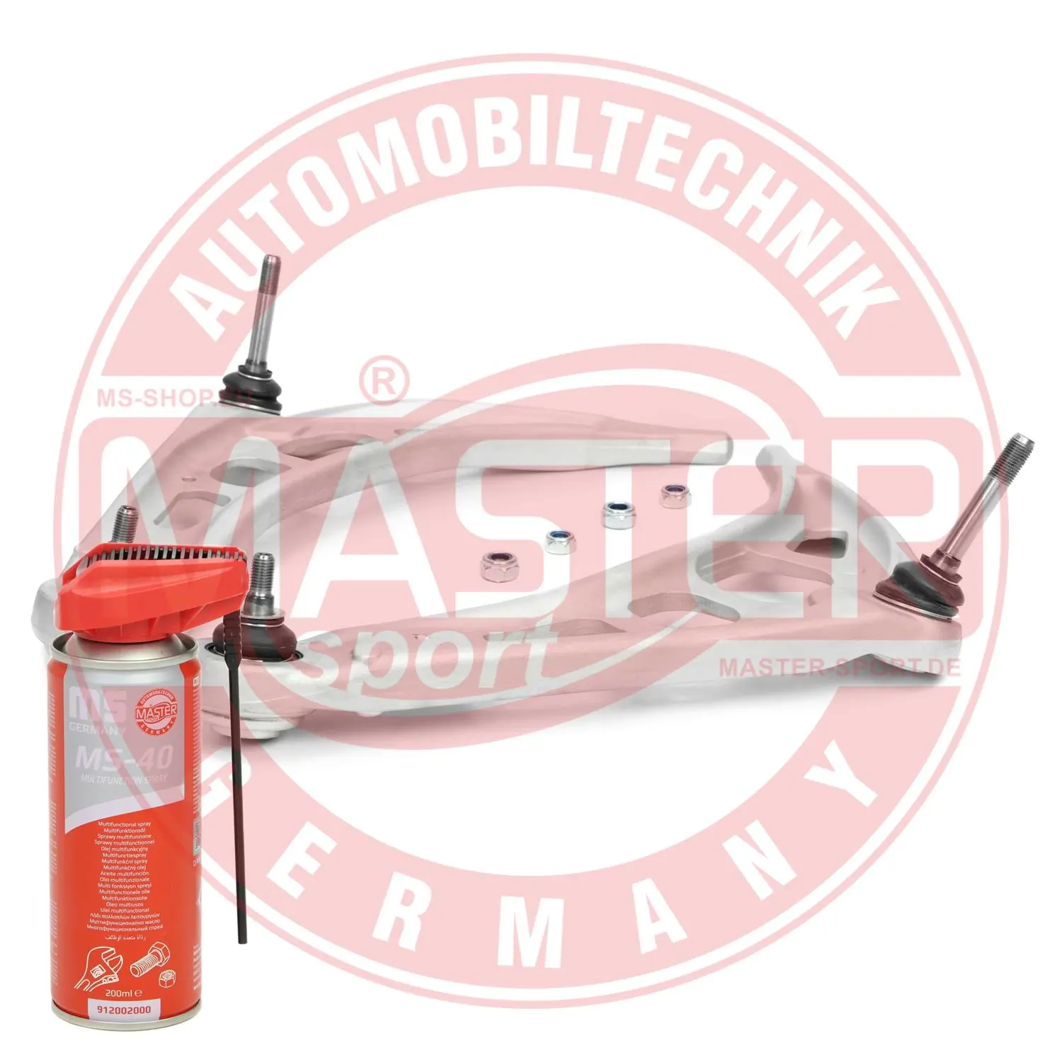 MASTER-SPORT GERMANY Vezetőkarkészlet, kerékfelfüggesztés - 37008/1-KIT-MSP - TothCarparts