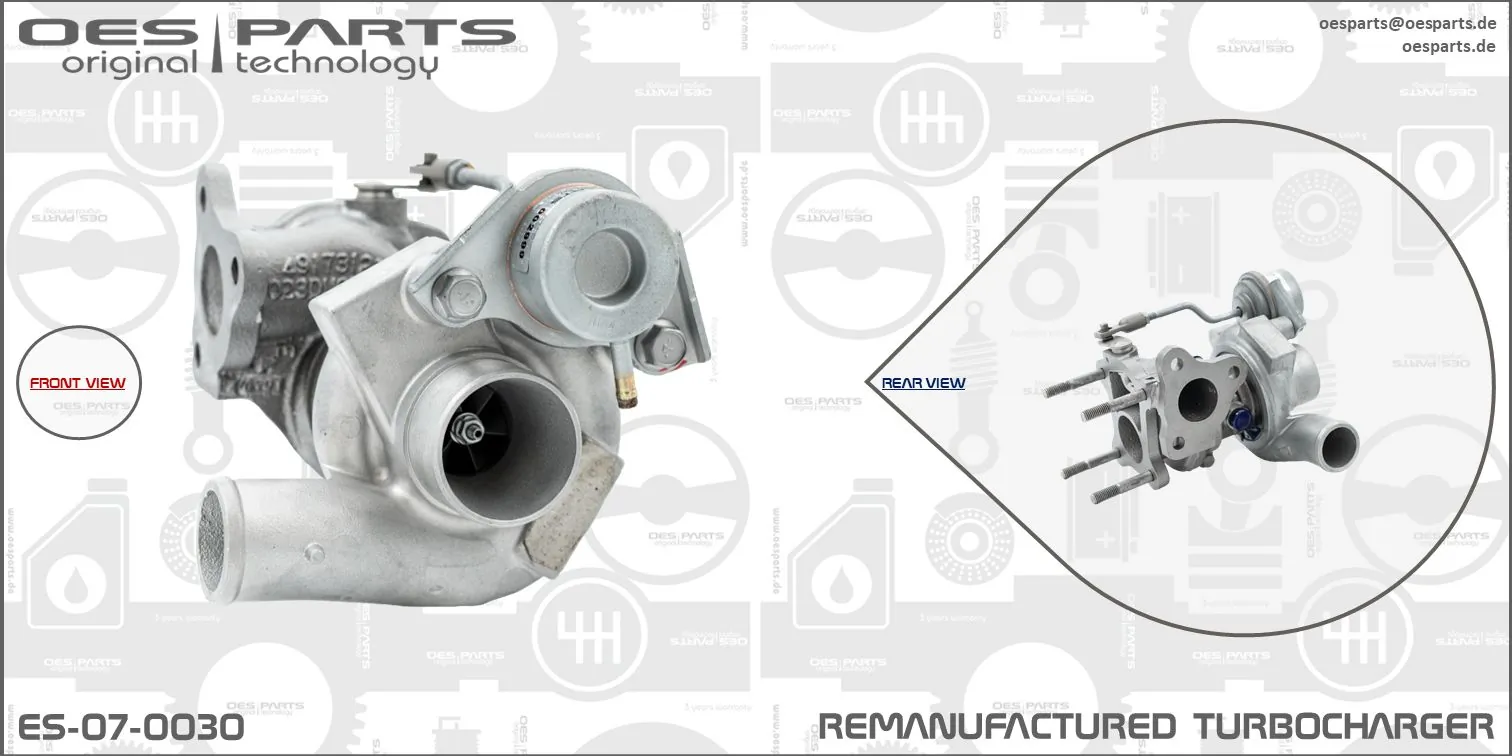 OES PARTS töltő, feltöltés - ES-07-0030 - TothCarparts