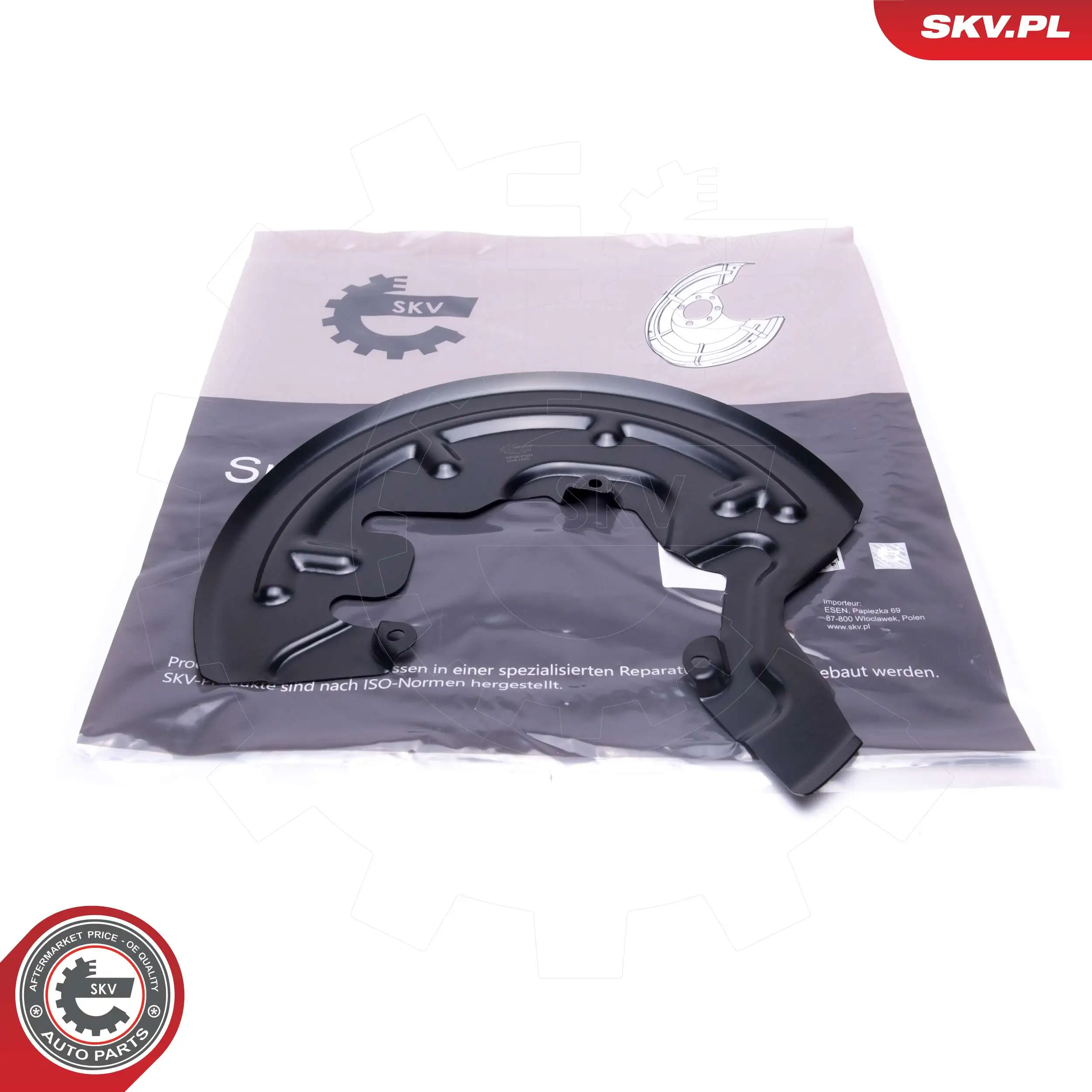 ESEN SKV terelőlemez, féktárcsa - 57SKV191 - TothCarparts