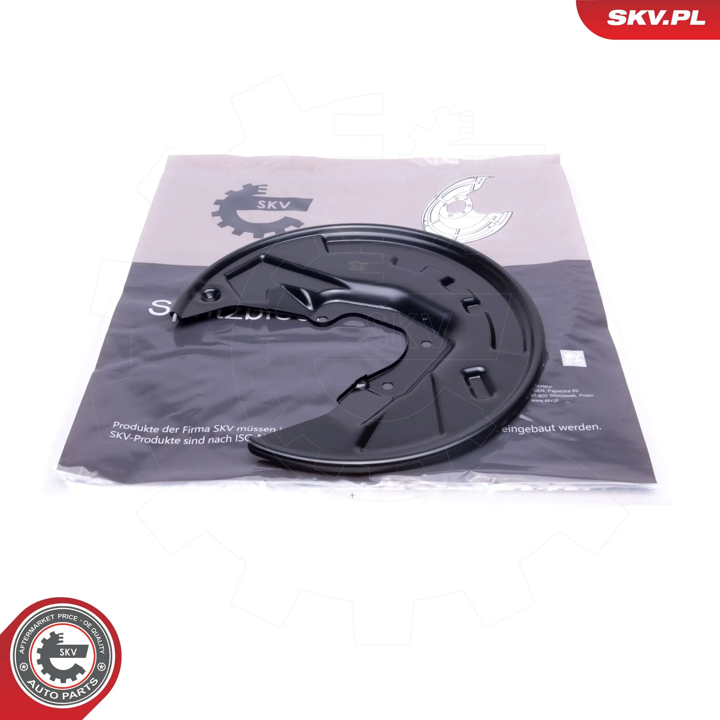 ESEN SKV terelőlemez, féktárcsa - 57SKV702 - TothCarparts