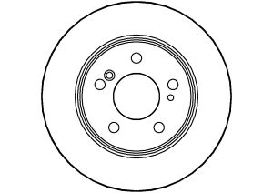 ABTEX féktárcsa - BD960S - TothCarparts