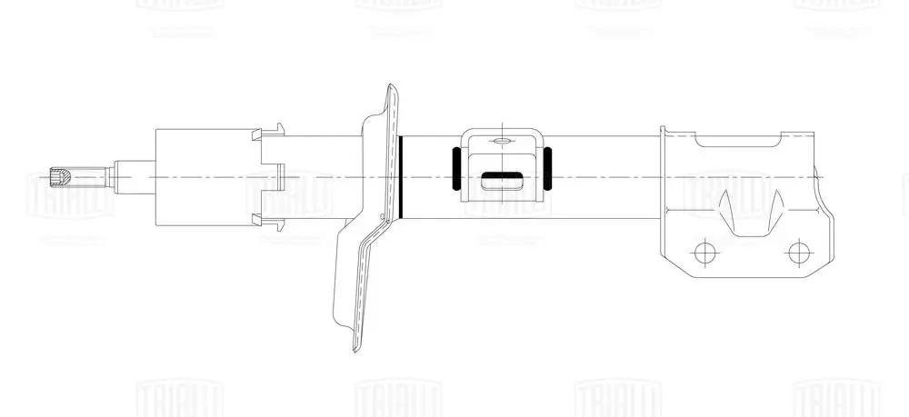 TRIALLI lengéscsillapító - AG 24150 - TothCarparts