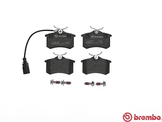 A.B.S. fékbetétkészlet, tárcsafék - P 85 058 - TothCarparts