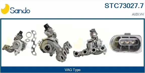 SANDO töltő, feltöltés - STC73027.7 - TothCarparts
