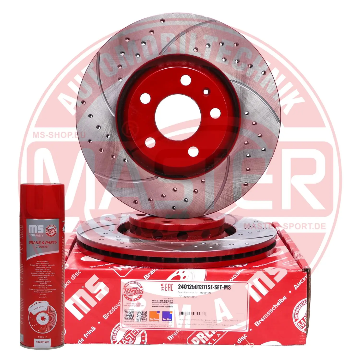 MASTER-SPORT GERMANY féktárcsa - 24012501371SE-SET-MSP - TothCarparts