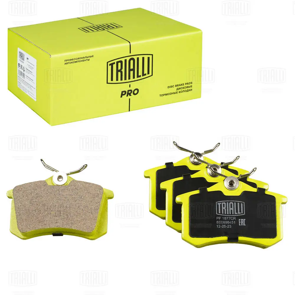 TRIALLI fékbetétkészlet, tárcsafék - PF 1877CR - TothCarparts