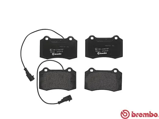 A.B.S. fékbetétkészlet, tárcsafék - P 23 074 - TothCarparts