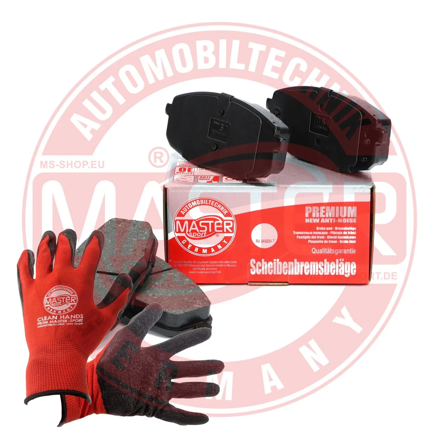 MASTER-SPORT GERMANY fékbetétkészlet, tárcsafék - 13046057422N-SET-MSP - TothCarparts