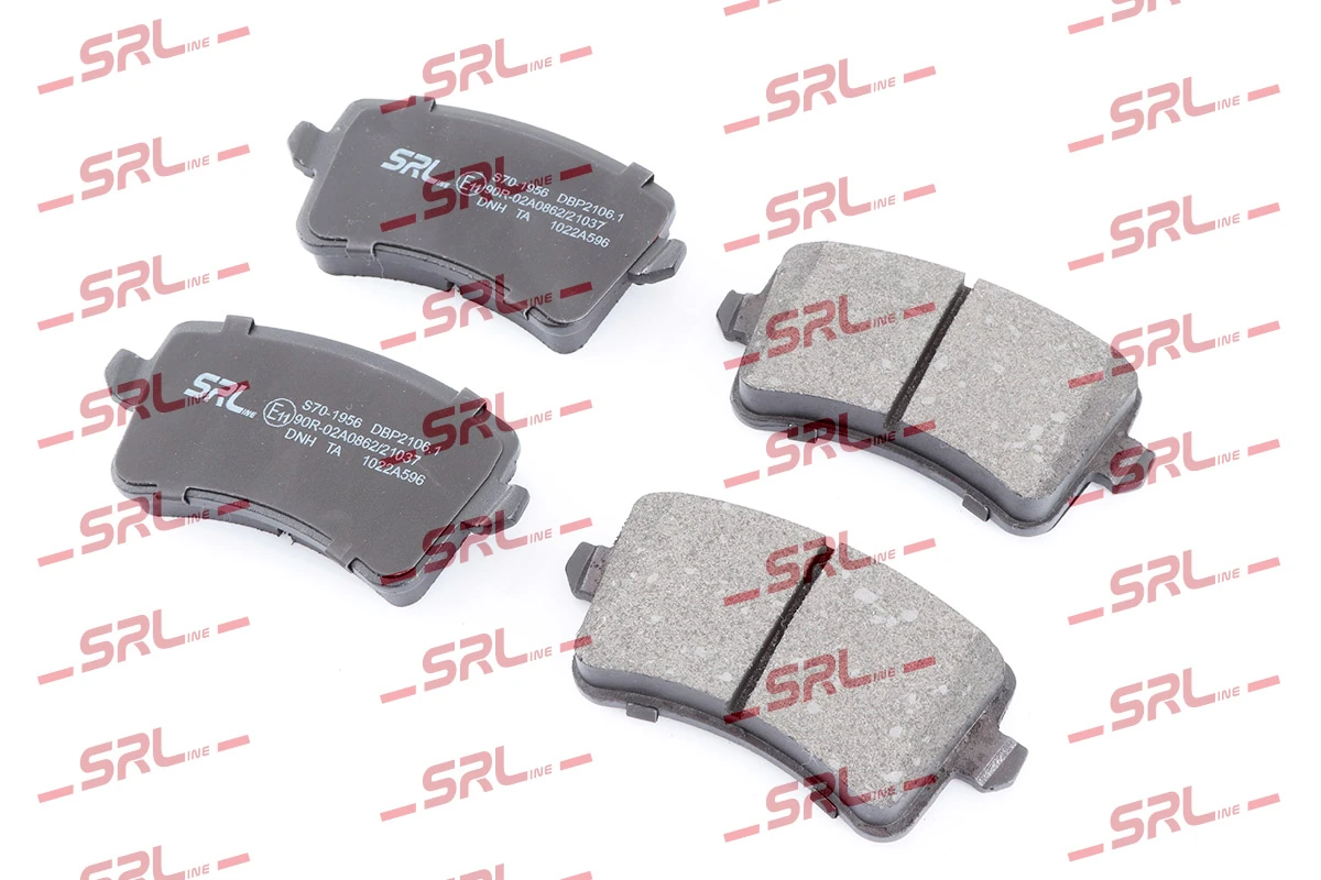 SRLine fékbetétkészlet, tárcsafék - S70-1956 - TothCarparts