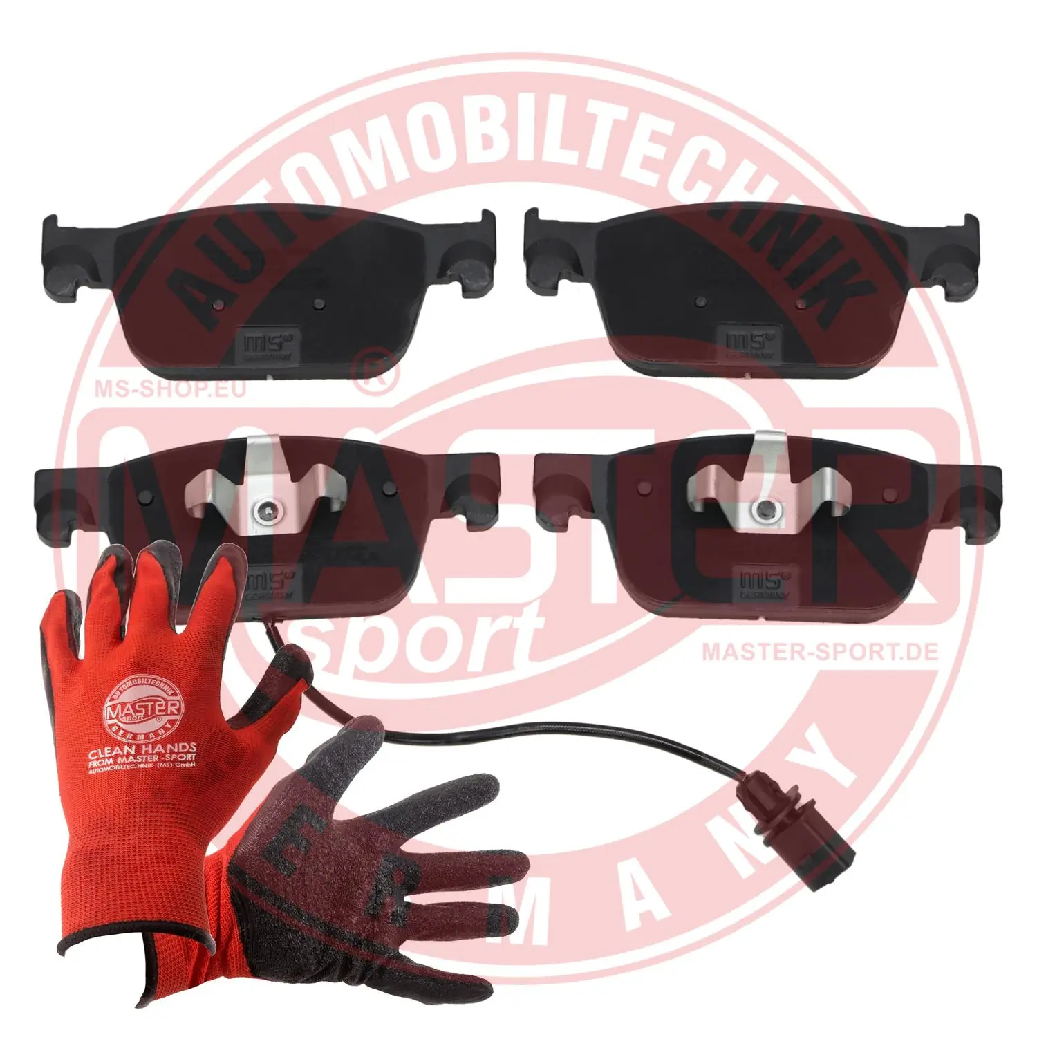 MASTER-SPORT GERMANY fékbetétkészlet, tárcsafék - 13046073142N-SET-MSP - TothCarparts