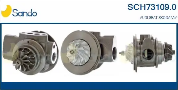 SANDO Törzscsoport, turbótöltő - SCH73109.0 - TothCarparts
