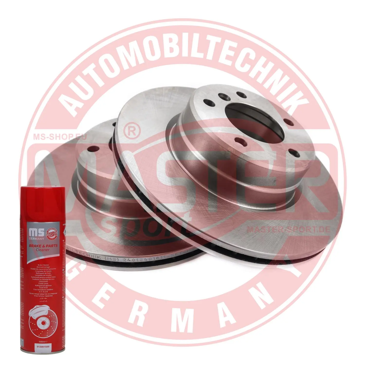 MASTER-SPORT GERMANY féktárcsa - 24012401811-SET-MSP - TothCarparts