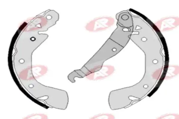 AP-SA fékpofakészlet - A8210 - TothCarparts