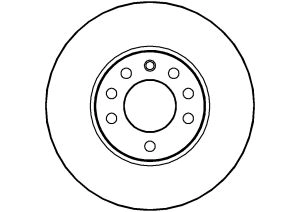 ABTEX féktárcsa - BD1052V - TothCarparts