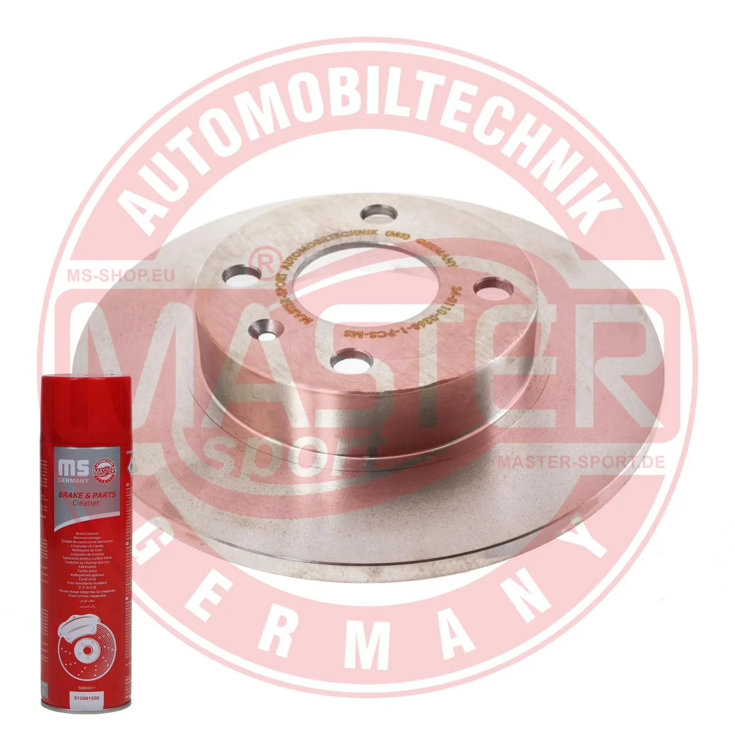 MASTER-SPORT GERMANY féktárcsa - 24011002681-PCS-MSP - TothCarparts