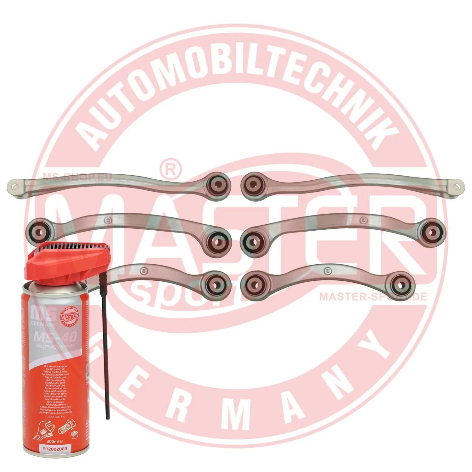 MASTER-SPORT GERMANY Vezetőkarkészlet, kerékfelfüggesztés - 36819-SET-MSP - TothCarparts