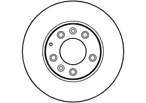 ABTEX féktárcsa - BD1071S - TothCarparts