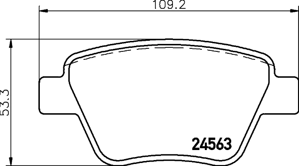 MINTEX Racing fékbetétkészlet, tárcsafék - MDB2972FR - TothCarparts