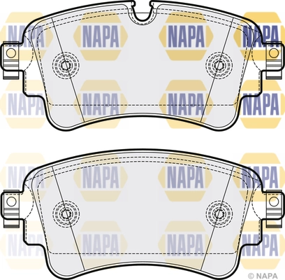 NAPA fékbetétkészlet, tárcsafék - NBP1253 - TothCarparts
