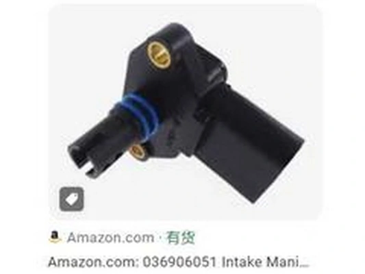 ZPY érzékelő, szívócső nyomás - 036906051 - TothCarparts